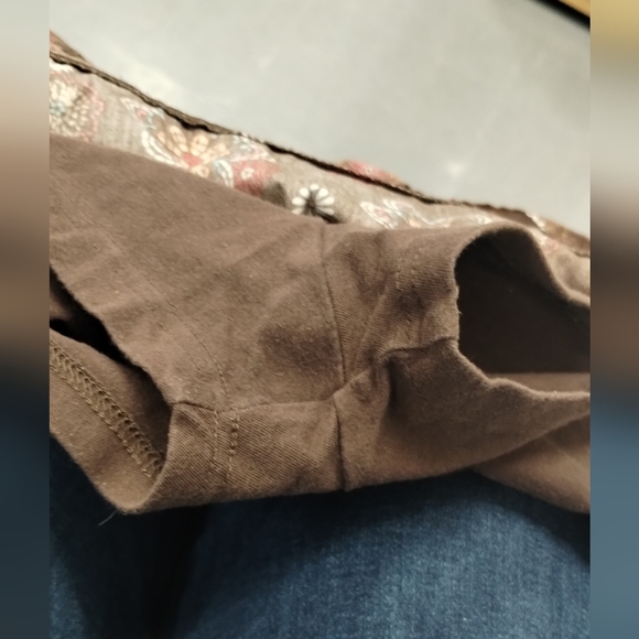 Carter's Girls Brown Retro Floral Skort 3T cottagecore - Picture 9 of 10